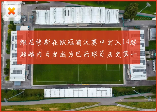 维尼修斯在欧冠淘汰赛中打入14球超越内马尔成为巴西球员历史第一人